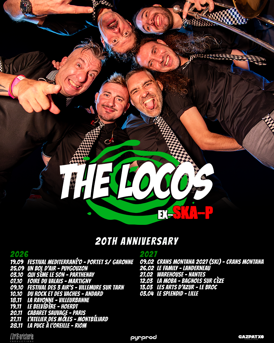 The Locos tour 2027